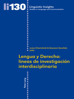 cover image of Lengua y Derecho